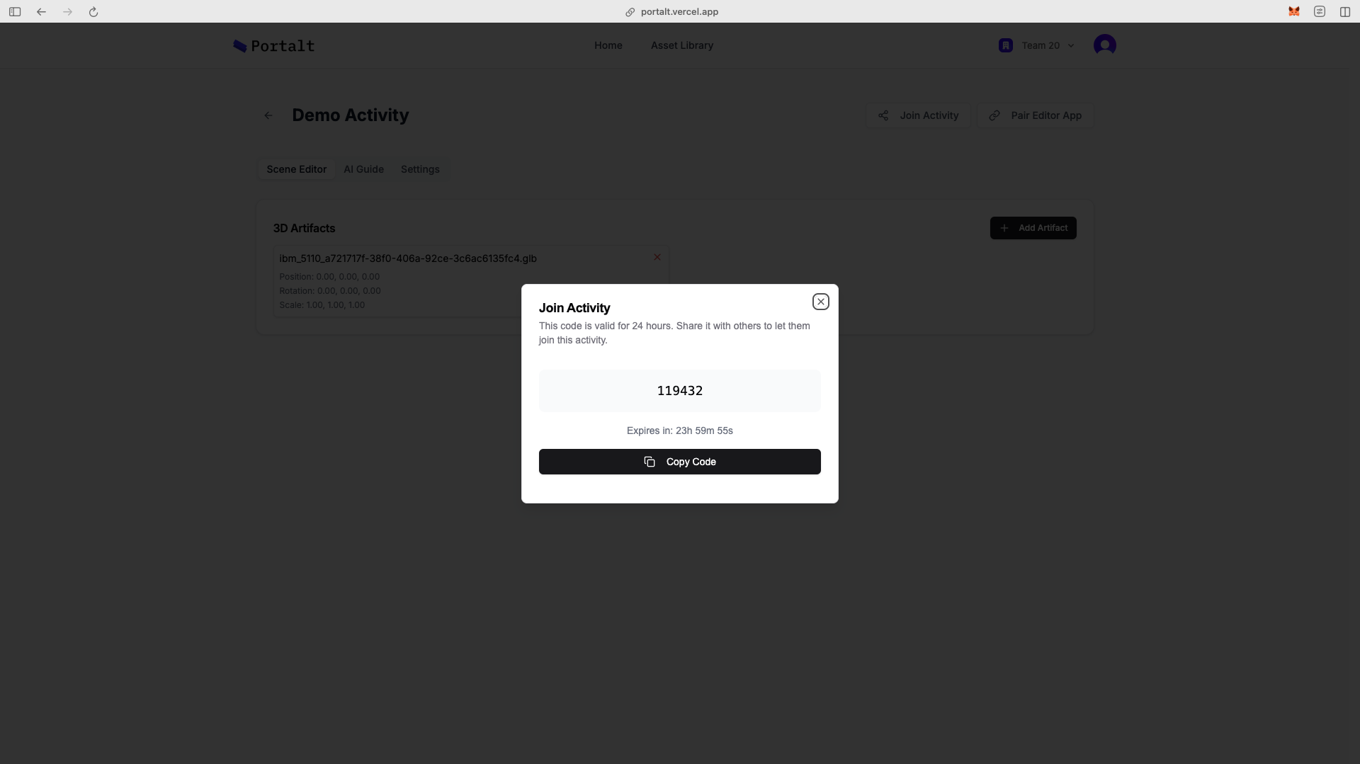 Access Codes